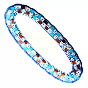 دیس ماهی خوری متوسط نقش شطرنجی