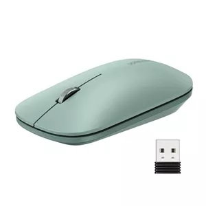 ماوس بی سیم سایلنت یوگرین مدل MU001 کد 90374 (سبز روشن)