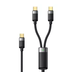 کابل شارژ سریع 100وات USB-C به 2 پورت تایپ سی مک دودو مدل CA-6780 طول 1.5 متر