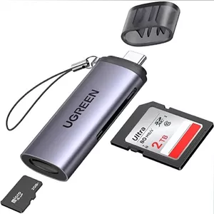 کارت خوان USB-C یوگرین مدل CM184-50704 با سرعت 5Gbps