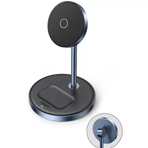 استند شارژر یوگرین مدل CD317-90668 شارژ وایرلس مغناطیسی دو کاره آیفون و ایرپاد