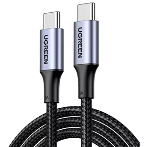 کابل شارژ و دیتا 100 وات USB-C یوگرین مدل US316-70429 طول 2 متر