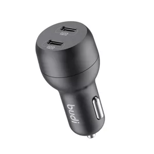 شارژر فندکی بودی مدل Budi CC108RB با خروجی USB-C و توان 40 وات