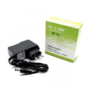آداپتور مودم ای دی اس ال 9V 1A سر درشت 2.5 در 5.5 مارک TP-LINK