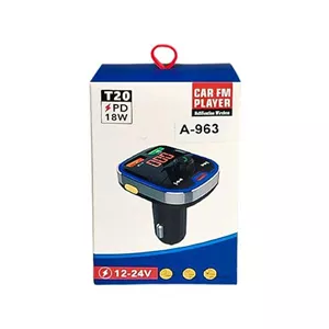 اف ام پلیر بلوتوثی و شارژر فندکی PD 18W مارک Allison مدل A-963