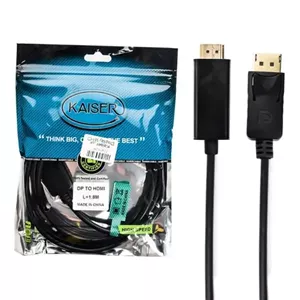 کابل DISPLAY به HDMI کایزر Full HD مدل A-110 به طول ۱.۸ متر