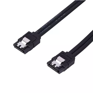 کابل دیتا ساتا 40CM قفل دار چپقی SATA3 کایزر سرعت 6 Gaps