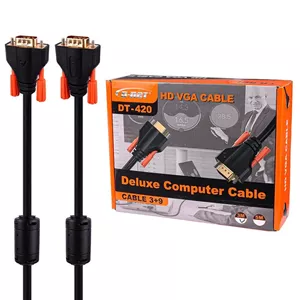 کابل VGA 3+9 دی نت مدل DT-419 طول 1.5 متر