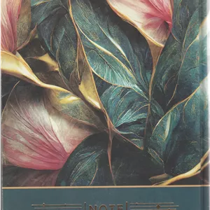دفتر 160 برگ پیک فدک مدل V414 وزیری طرح Note book کد 026