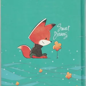 دفتر 100 برگ پیک فدک مدل R320 رقعی طرح فانتزی Sweet Dreams کد 028