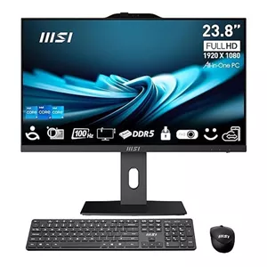 MSI PRO AP242P 14M Core i3 14100 8GB 500GB SSD Intel Graphics 24 Inch Non Touch All-in-One PC