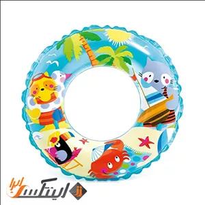 حلقه شنا بادی کودک طرح دایناسور Intex 59242