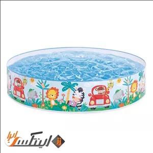 کیسه بوکس بادی کودک جدید مدل فیل آبی