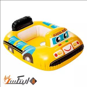 حلقه شنا بادی کودک قطر 51 طرح بستنی