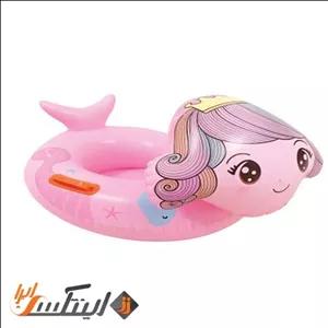 شناور بادی شورتی کودک مدل السا صورتی