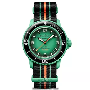 ساعت بلانک پین سواچ اورجینال دست دوم Blancpain X Swatch Scuba Fifty Fathoms