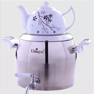 کتری قوری شیردار یونیک طرح ترک مدل 7295