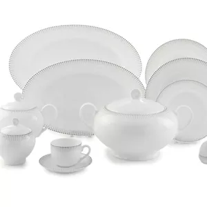 سرویس چینی زرین 102 پاارچه ایتالیا مون بلان درجه یک