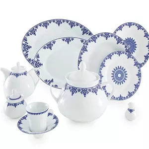 سرویس چینی زرین 108 پارچه سمرقند درجه یک