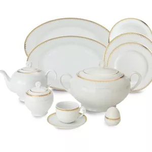 سرویس چینی زرین 102 پارچه ایتالیا سپیدار درجه یک
