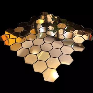 بین کابینتی شش ضلعی طلایی براق 566