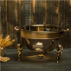 سوفله سالاد خوری گرد تمام برنج سالینو مدل فرشته کد 98512B 