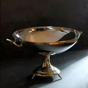 میوه خوری پایه دار استیل برنج نیوسان مدل ونیتی (VANITY ) کد 8903 