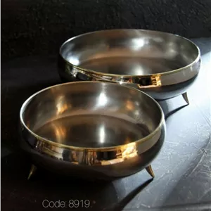 آجیل خوری استیل برنج نیوسان مدل ونیتی (VANITY)کد 8920