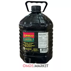 سرکه بالزامیک یونیکو Unico عمده ۲ عدد ۵ لیتری