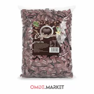 قرص قهوه coffe candy کافی کندی فندقی عمده ۱۲ بسته ۱ کیلویی