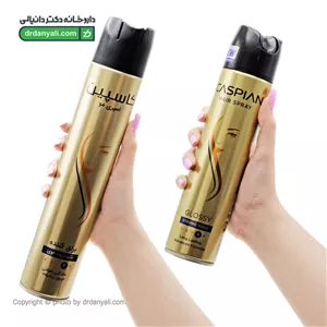 اسپری براق کننده قوی مو کاسپین