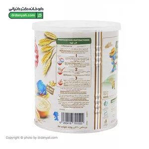 سرلاک چند غله چند میوه به همراه شیر نستله از 12 ماهگی 400 گرم