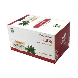 دمنوش ترکیبی راتانیا (کنترل فشار خون) عالیان _ بسته ی 25 عددی
