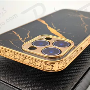 گارد طرح دار پشت گلس iPhone 13 Pro مارک GKK
