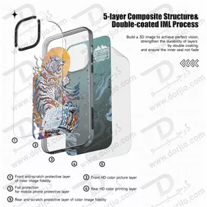 گارد طرح اژدها ROCK آیفون 13 پرو مکس مدل Mythical Animals Dragon