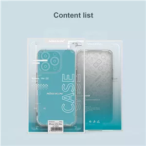 گارد شفاف نیلکین iPhone 14 Pro Max مدل Nature TPU Pro