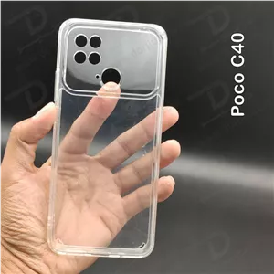 کریستال کاور تمام شفاف Xiaomi Poco C40