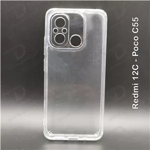 کریستال کاور تمام شفاف Xiaomi Poco C55