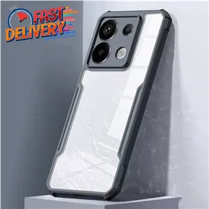 کریستال شیلد شفاف گوشی Xiaomi Poco X6 5G مارک XUNDD سری Beatle