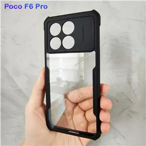 کریستال شیلد شفاف Xiaomi Poco F6 Pro مارک XUNDD سری Beatle