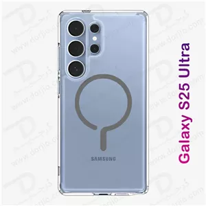 کریستال کاور شفاف مگ سیف Samsung Galaxy S25 Ultra مارک Spigen