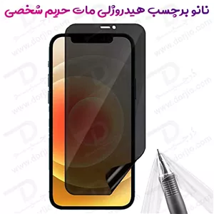 نانو برچسب مات حریم شخصی صفحه نمایش iPhone 11 Pro Max