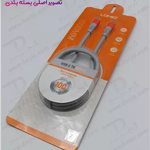 کابل شارژ 100 وات 1 متر Type-C به Type-C مارک LDNIO مدل LC601c