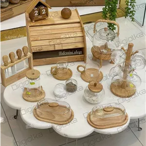 ست صبحانه خوری چوب پیرکس