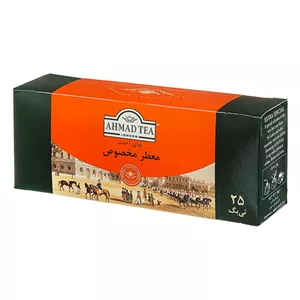چای کیسه ای احمد- بسته ی 25 عددی عطری