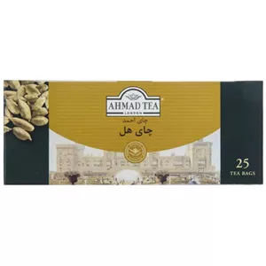 چای کیسه ای احمد- بسته ی 25 عددی هل