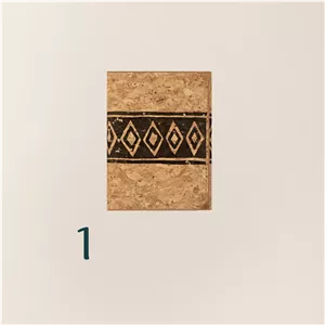 مینی تقویم رومیزی ایمان 1404 مدل ترنم