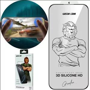 گلس آیفون 17 پرومکس گرین‌لاین Green Lion GN3DSIL17PMCL سه بعدی