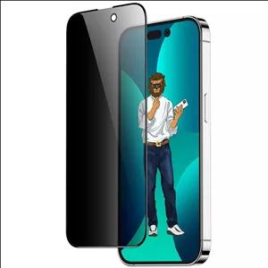 گلس پرایوسی آیفون 14پرو گرین‌لاین Green Lion GN9HSPY14P