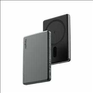 پاوربانک مگ سیف Mangotek 5000mAh MagSafe Magnetic Wireless Portable Charger